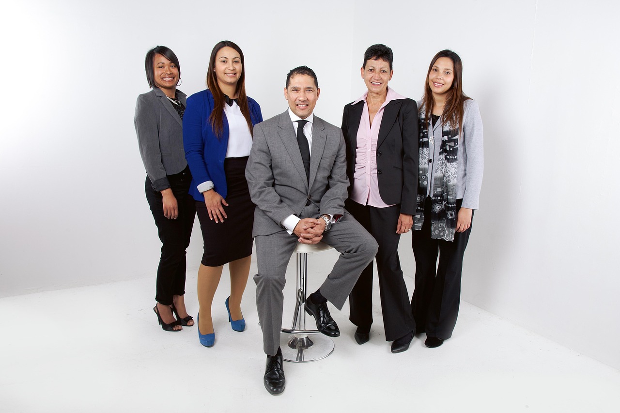 professional business team office