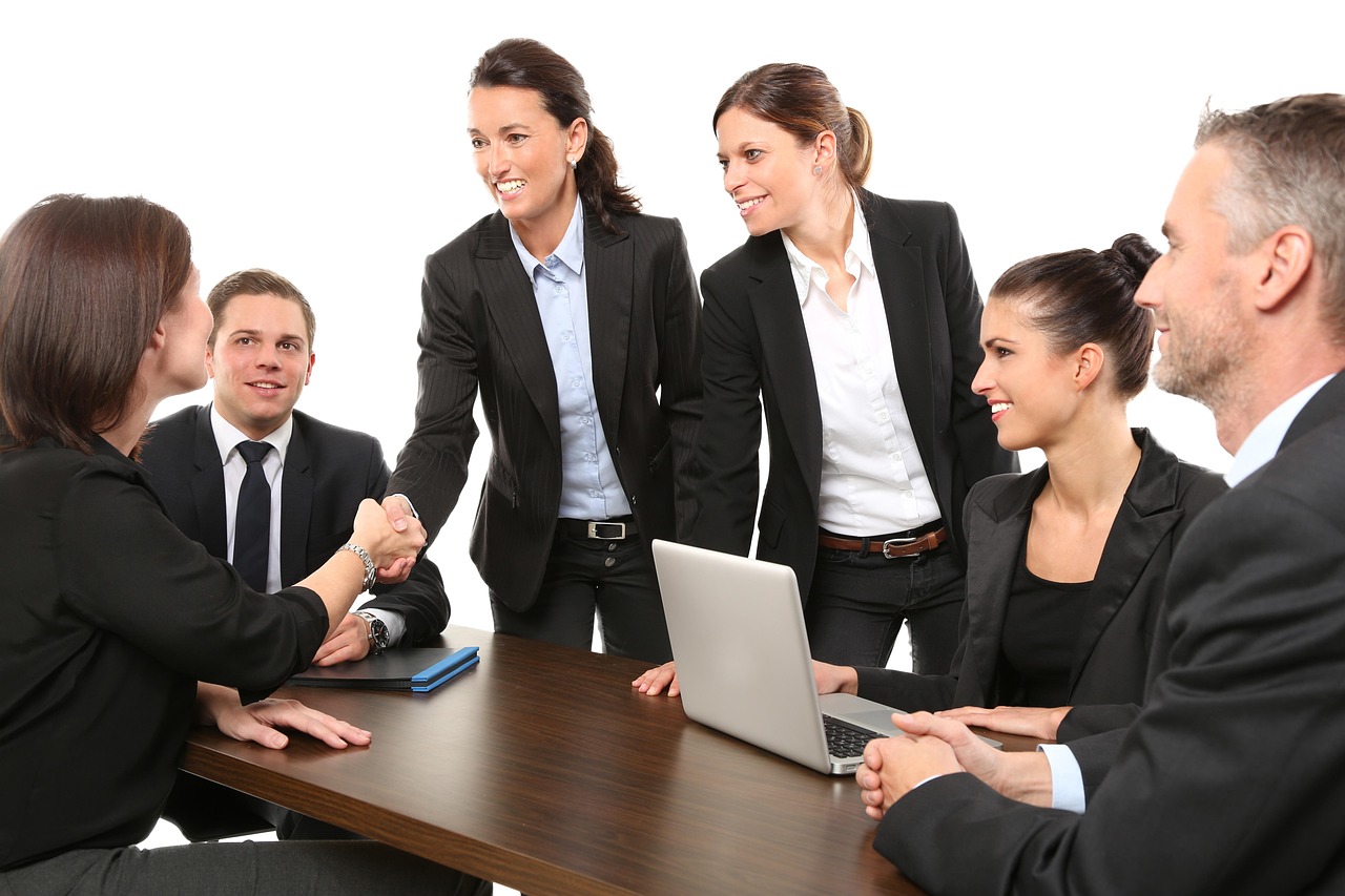 business advisory meeting colleagues